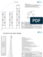 Tower Drawing 100 Feet