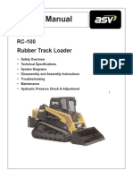 ASV Posi-Track RC-100 Track Loader Service Repair Manual PDF
