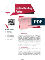 1 Exception Handling in Python