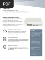 Fortiadc: Application Delivery Without Any Limits