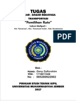 Tugas Akhir Rekayasa Transportasi Kelas B - Deny Zaifurohim 1710611048 - Tugas Revisi Pak Nur Salim 3