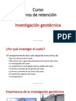 Clase 2. Investigación Geotécnica PDF