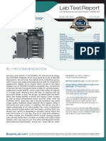 Lab Test Report: Kyocera Taskalfa 3010I