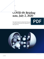 COVID-19: Briefing Note, July 2, 2020
