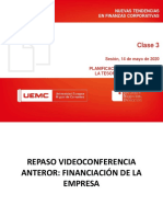 WEbinar 3NTFinanzas 14 Mayo 2020 - Tesoreria