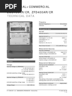 Technical Data: Industrial+Commercial ZMD400AR/CR, ZFD400AR/CR