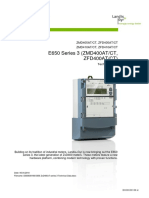 E650 Series 3 (ZMD400AT/CT, ZFD400AT/CT) : Electricity Meters IEC/MID