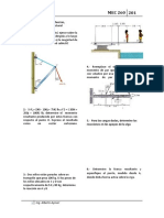 Práctica 1 de análisis estructural y equilibrio de fuerzas