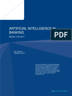 Artificial Intelligence in Banking - Where To Start PDF