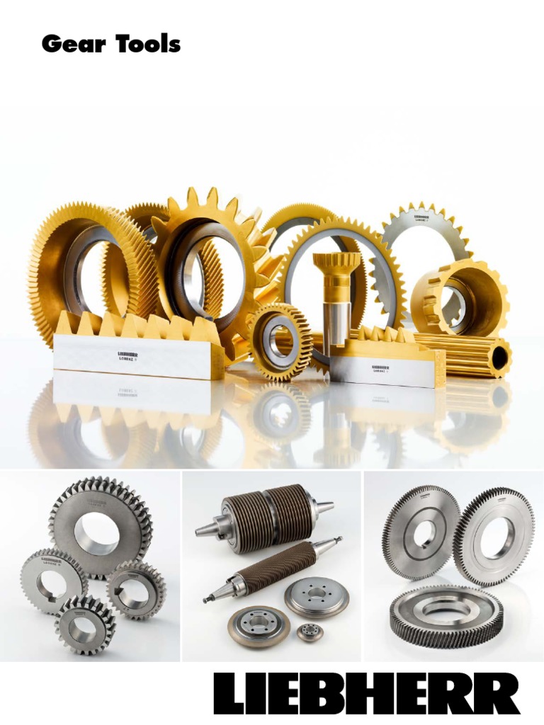 Liebherr Gear Cutting Tools Overview | PDF | Gear | Metalworking