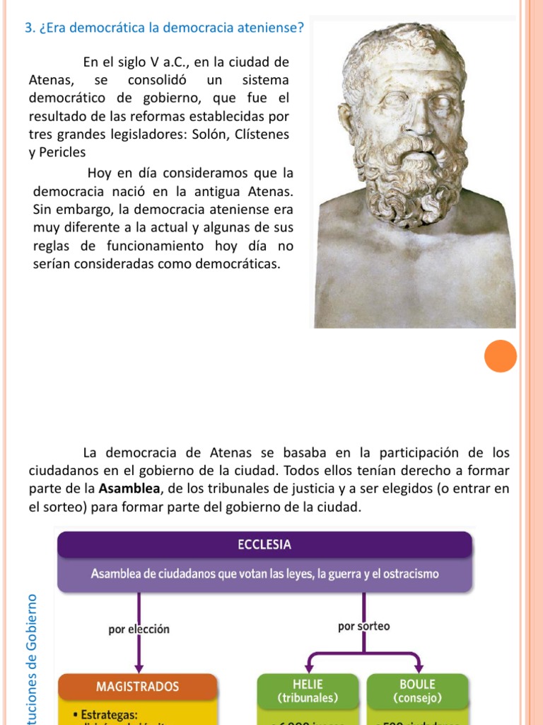 ¿Era Democrática La Democracia Ateniense | PDF