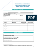 Dossier Candidature Contrats Doctoraux Ehess 2019-1 Philo PDF