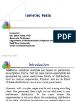 AST-503 Nonparametric Test PDF