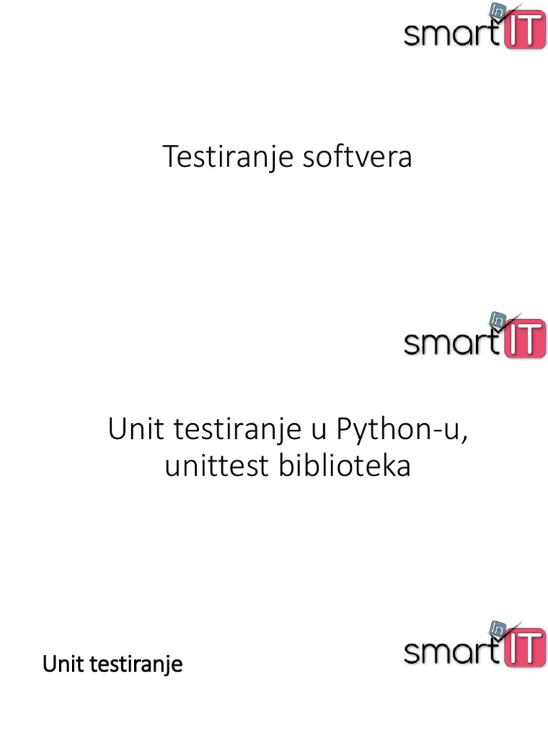Unit Testing Python | PDF