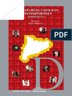 Dramaturgia Catalana Contemporánea-Antología I PDF