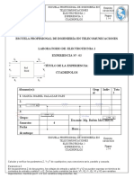 Práctica (Cuadripolos)