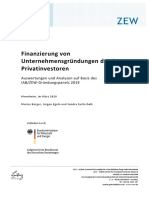 Business Angel-Studie Des Wirtschaftsministeriums