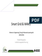 Smart Grid & WAMS: Women in Engineering/ Young Professional Opening Talk 26/01/2016