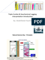 By: Abdelfattah Rashid: Triple Combo & Geochemical Logging Interpretation Introduction