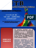 UNIDAD III - DD.HH. ASPECTOS GENERALES