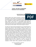 Argentina: The End of Terrorism Through State Terrorism