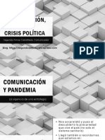Segundo Armas Castañeda. Comunicación, Pandemia y Crisis Política