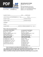 3's Registration Form 11-12 With Enrichment