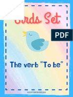 Birds Set Birds Set: The Verb "To Be"