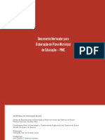 Documento Norteador para A Elaboração Do Plano Municipal de Educação PME