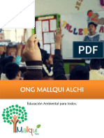 Educación ambiental ONG Mallqui