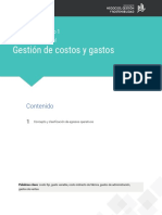 Gestion de Costos y Gastos PDF