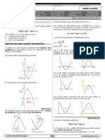 Função quadrática: pontos de intersecção com o eixo x