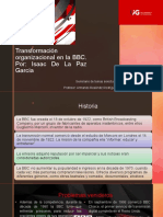 La transformación organizacional de la BBC bajo Mark Thompson