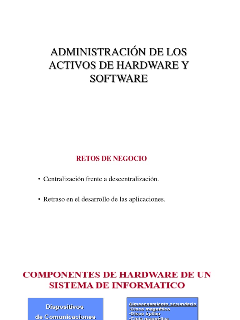 01Introducción Hardware y Software PDF PDF
