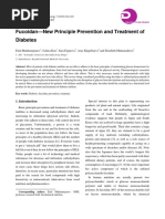 Fucoidan-New Principle Prevention and Treatment of Diabetes