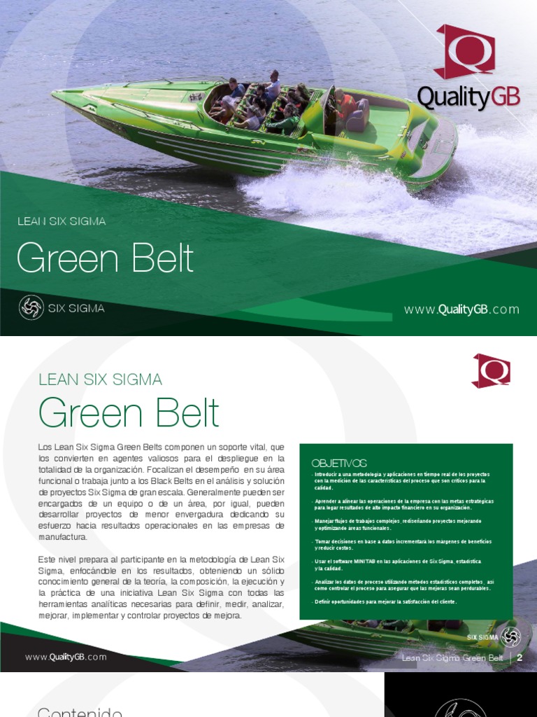 Lean Six Sigma Green Belt | PDF