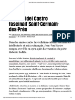 Quand Fidel Castro Fascinait Saint-Germain-des-Prés - Libération