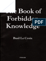 Book of Forbidden Knowledge wicca