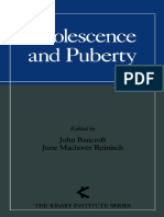 Adolescence and Puberty PDF