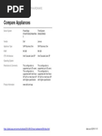 Compare Appliances: Certified Sap Hana® Hardware Directory