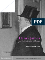 Tessa Hadley - Henry James and The Imagination of Pleasure (2002)
