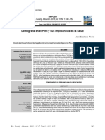 Demografía en El Perú y Sus Implicancias en La Salud: J@DGFJ@F Qar-Hjraopec - @HPK) J'ej - 1/04 Ukh 06 M - 09 032, 041