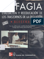 Didier Bleeckx. Evaluación y Reducación de Los Trastornos de La Deglución