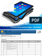 Manual de Hogar Proceso Suscripción NP V1 Versión Tablet