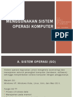 Pert. 1 MENGGUNAKAN SISTEM OPERASI KOMPUTER