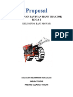 Proposal Handtraktor Roda 2 (Mawar)