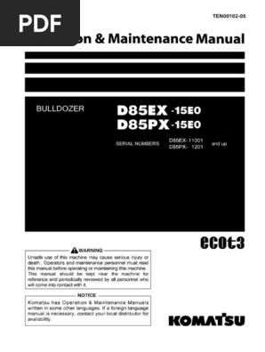 D85ex-15eo 11001-Up Ten00102-05 PDF | PDF | Safety | Fires