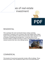 Types of Real Estate Investment
