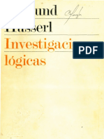 Investigaciones Logicas Husserl PDF