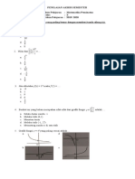 Matematika Akhir Semester X 2019